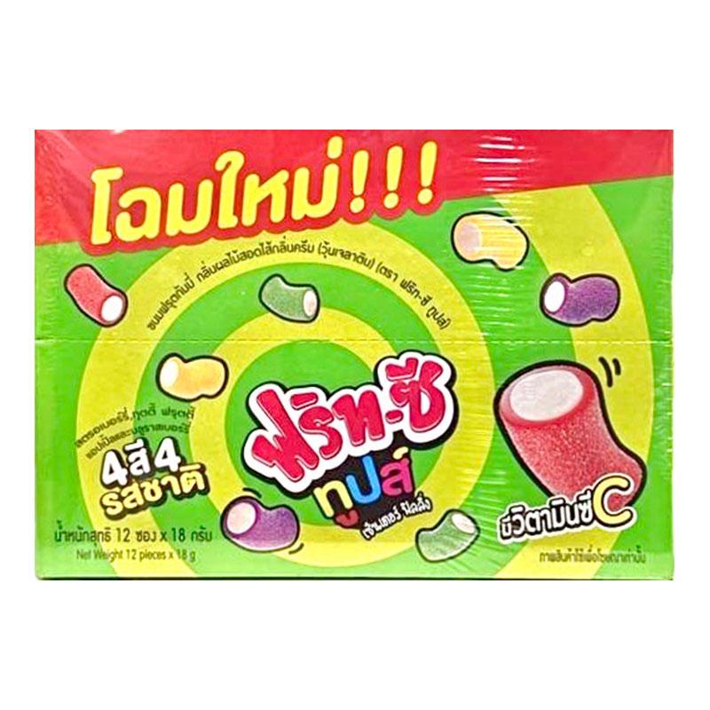 FRIT C TUBE Gummy Fruit Flavor Filled With Cream Flavor
