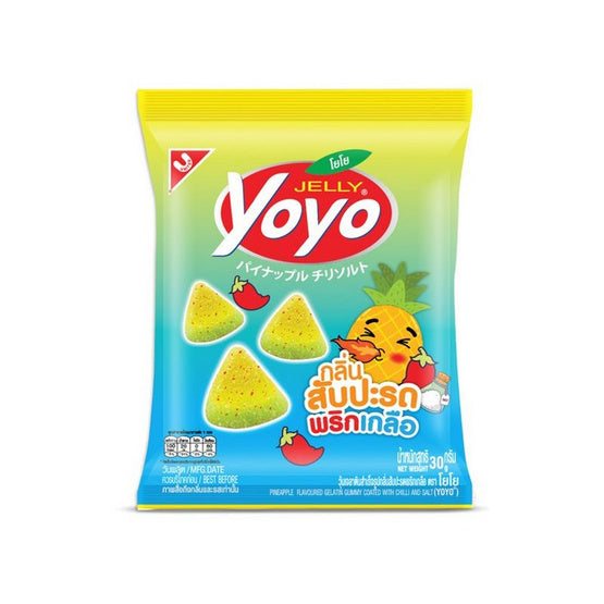 Yoyo Jelly Pineapple Flavor with Chili Salt