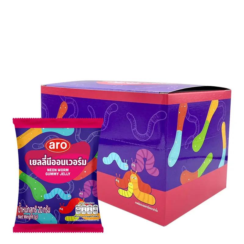 ARO Neon Worm Gummy Jelly