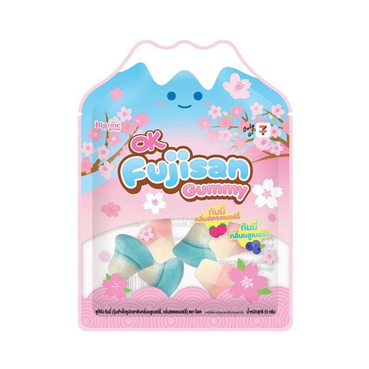 OK Fujisan Gummy Blueberry and Strawberry Flavor