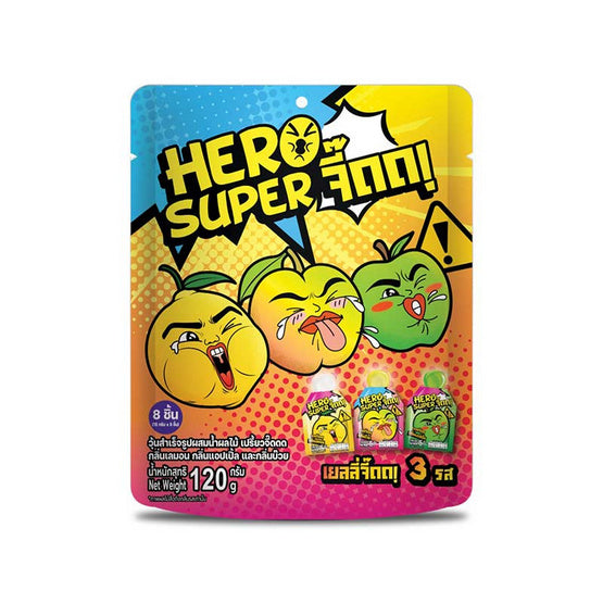 Hero Super Jeed Jelly mixed with konjac, assorted flavors